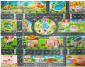 Dětská hrací podložka - Městečko 130 x 100 cm