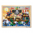 Velké dřevěné puzzle - Pirátské dobrodružství