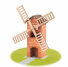 Kreativní hračka - Malý stavitel - Cihlový mlýn
