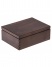 Dřevěná krabička - tmavě hnědá
