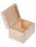 Dřevěná krabička - Přírodní 16x12x11 cm