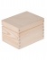 Dřevěná krabička - Přírodní 16x12x11 cm