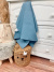 Dětská vaflová deka 100 x 75 cm - modrá