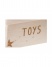 Dřevěný box na hračky - Toys gravír velký
