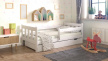 Dětská postel Irma bílá 160/80 + šuplík + matrace