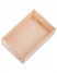 Dřevěná krabička bez víka - Přírodní 30x20x10 cm