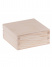 Dřevěná krabička - Přírodní 11x11x5 cm