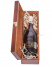 Dřevěná krabička na láhev alkoholu - Ořech 36x11x10 cm