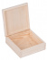 Dřevěná krabička - Přírodní 14x14x5 cm