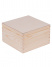 Dřevěná krabička - Přírodní 20x20x13 cm