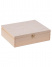 Dřevěná krabička na čaje se sponou - 29x23x8 cm