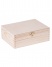 Dřevěná krabička na čaje - Přírodní 22x16x8 cm