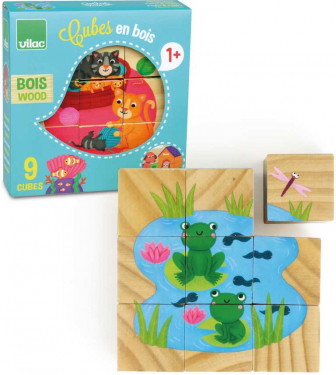 Petit Collage Puzzle Jakub a obří broskev