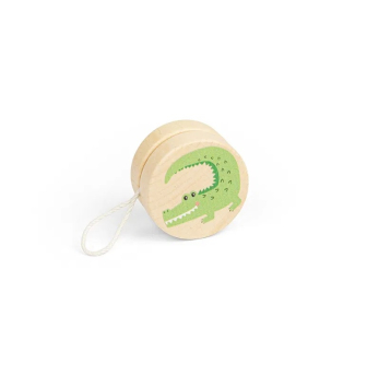 Bigjigs Toys Dřevěné jojo Krokodýl