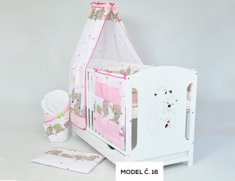 Postýlka s kompletní výbavou Classic - model 16