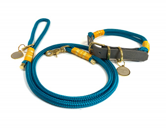 AQUA SET (vodítko s rukojetí - 1,4 m + obojek)