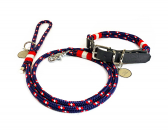 YACHT SET (vodítko s rukojetí - 1,4 m + obojek)