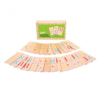 Bigjigs Toys Obrovské dřevěné domino