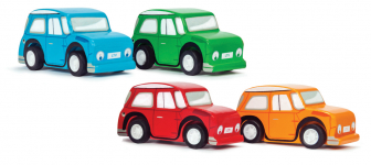 Le Toy Van barevné autíčko 1ks modrá
