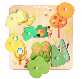 Le Toy Van Petilou Vkládací puzzle kouzelný les