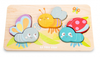 Le Toy Van Petilou Puzzle létající hmyzí kamarádi