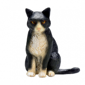 Mojo Animal Planet Kočka černobílá sedící