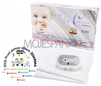 Monitor Baby control digital 210 + 2 senzorové podložky
