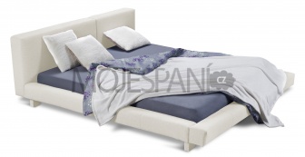 Postel Cubar 140/200 cm bílá