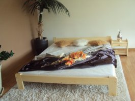 Postel Anetka 120x200 + zdravotní matrace VitalityT25 + rošt