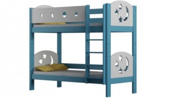 Patrová postel Pina 180/80 cm modrá