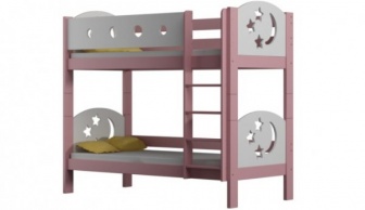 Patrová postel Pina 180/80 cm růžová