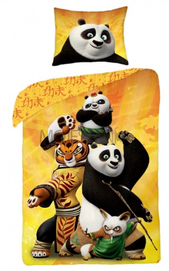 Povlečení KungFu panda 140/200 cm + 70/90 cm
