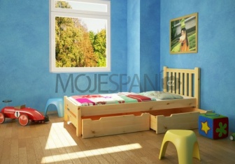 Postel Kinga 160x200 cm s roštem