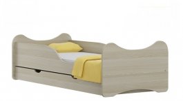 Postel Lojzík N21 140/70 cm + matrace + šuplík jesion