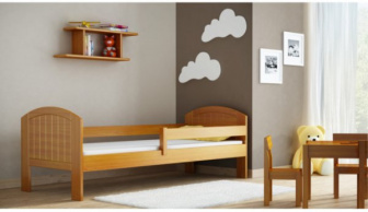 Dětská postel Aleš olše 180x80 cm +matrace