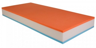 Matrace moly ORANGE 140/200 cm s potahem