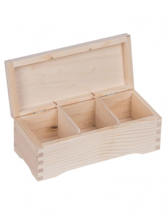 Dřevěná krabička - Box na čaj