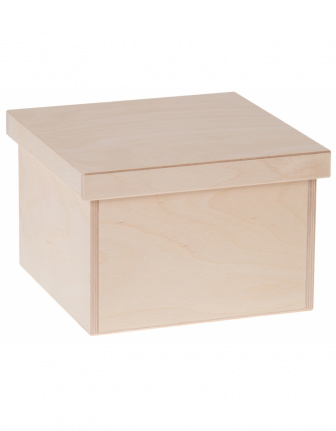 Dřevěná krabička - Box s víkem