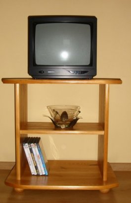 Televizní stolek masiv borovice 4 barvy